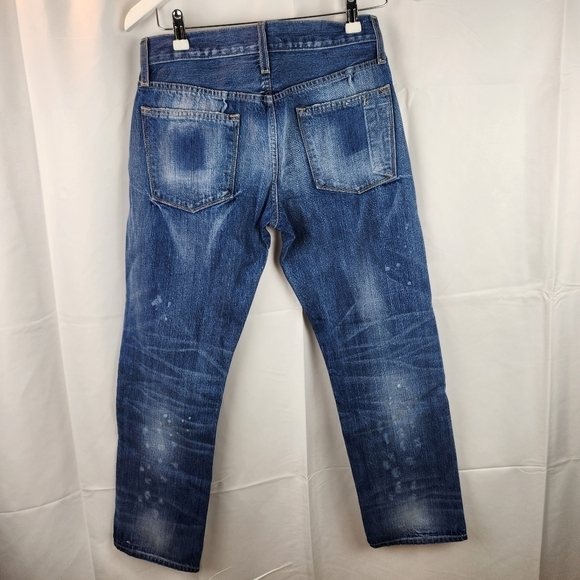 Current Elliott selvage denim unisex jeans size 28 new no tags - Picture 8 of 9